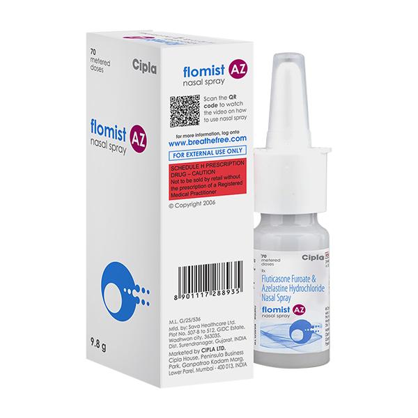 FLOMIST AZ 70md Nasal Spray 9.8gm