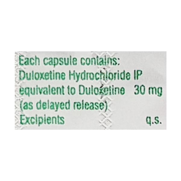 Dulane 30mg Capsule 10'S