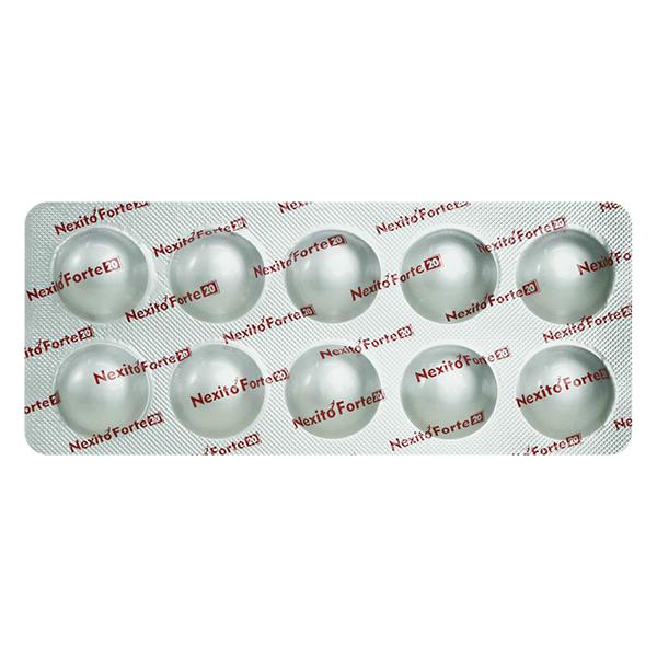 NEXITO FORTE 20 Tablet 10's