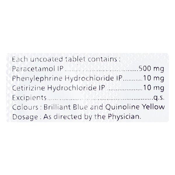 RHINOREST COLD Tablet 10's