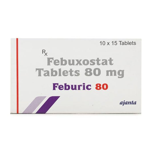 FEBURIC 80mg Tablet 15's