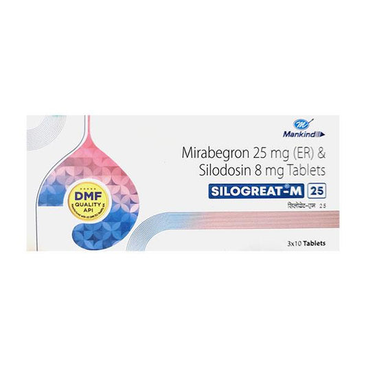 SILOGREAT M 25 Tablet 10's