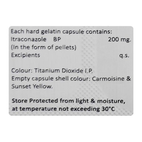 ITRAZLEM 200 Capsule 10's