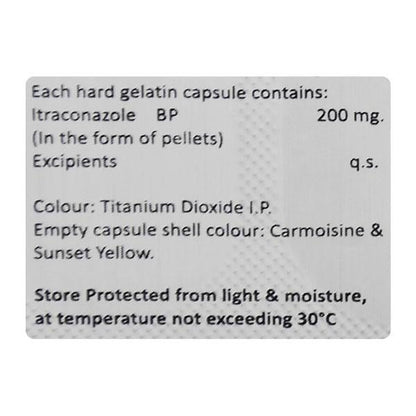 ITRAZLEM 200 Capsule 10's