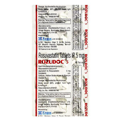 ROZUDOC 5 Tablet 15's