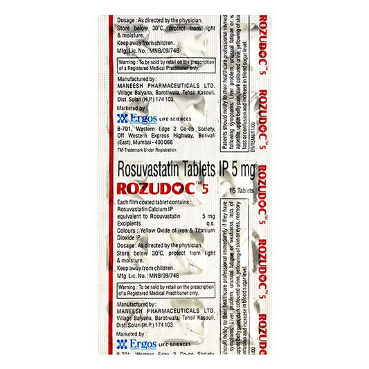 ROZUDOC 5 Tablet 15's