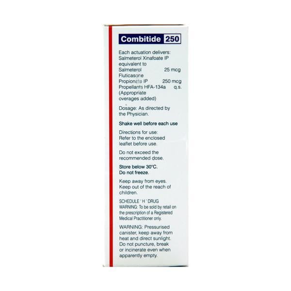Combitide 250 Inhaler 120Md