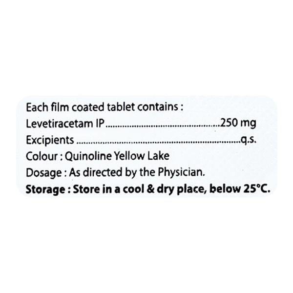 LEVIZEN 250 Tablet 10's