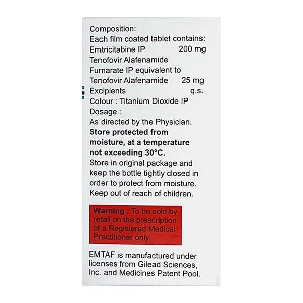 EMTAF Tablet 30's