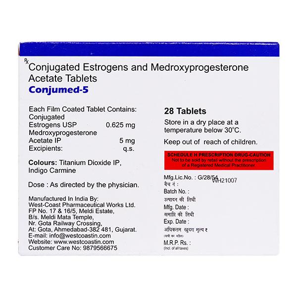 CONJUMED 5 Tablet 28's