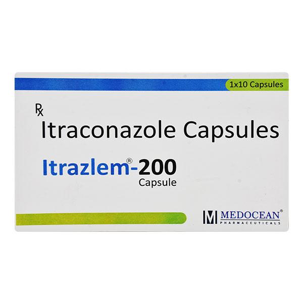 ITRAZLEM 200 Capsule 10's