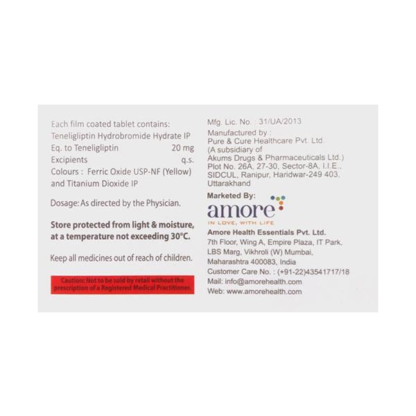 TENEAGMA 20 Tablet 15's