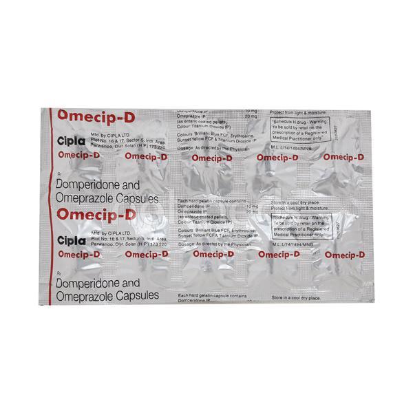 Omecip D Capsule 10'S