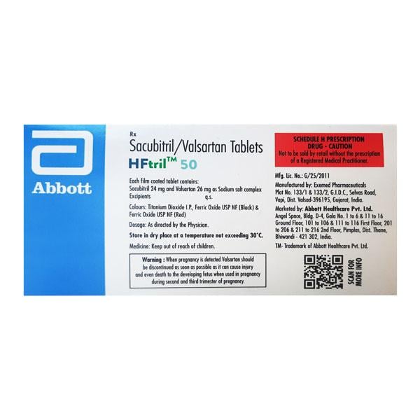 HFTRIL 50 Tablet 14's