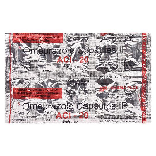 ACI 20mg Capsule 10's