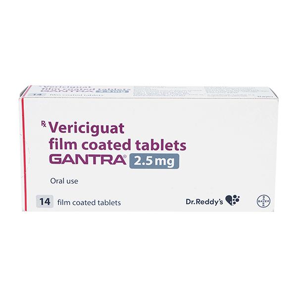 GANTRA 2.5mg Tablet 14's