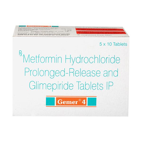 Gemer 4Mg Tablet 10's