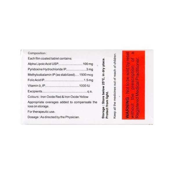 REMYLIN D 1000iu Tablet 15's