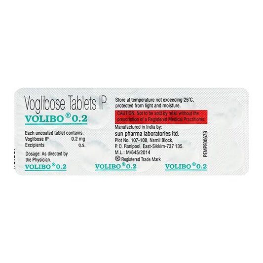 Volibo 0.2mg Tablet 10'S