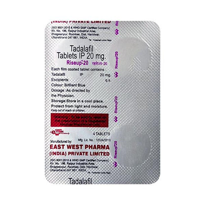 RISEUP 20MG TABLET 4'S
