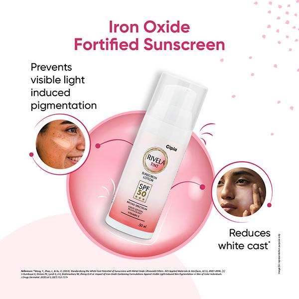 Rivela Tint SPF 50 Sunscreen Lotion 50ml