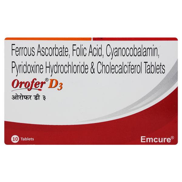 OROFER D3 Tablet 10's