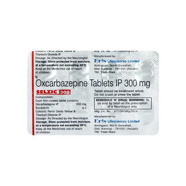 Selzic 300mg Tablet 10'S