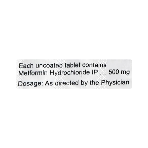 METFOR 500 Tablet 20's