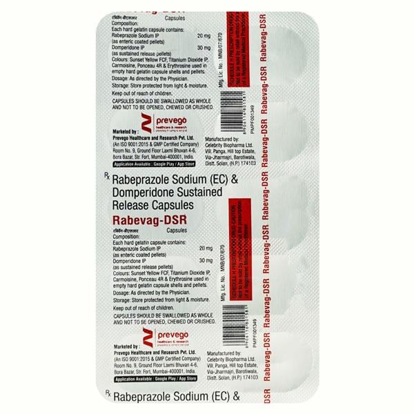 RABEVAG DSR Capsule 10's