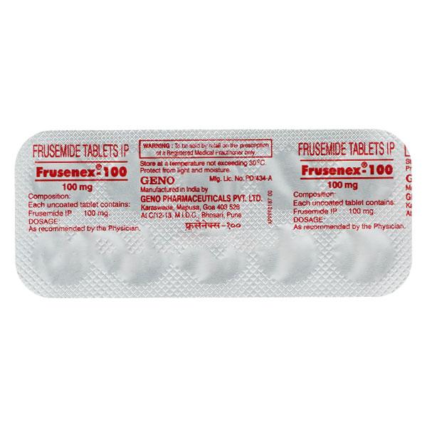 Frusenex 100mg Tablet 10'S
