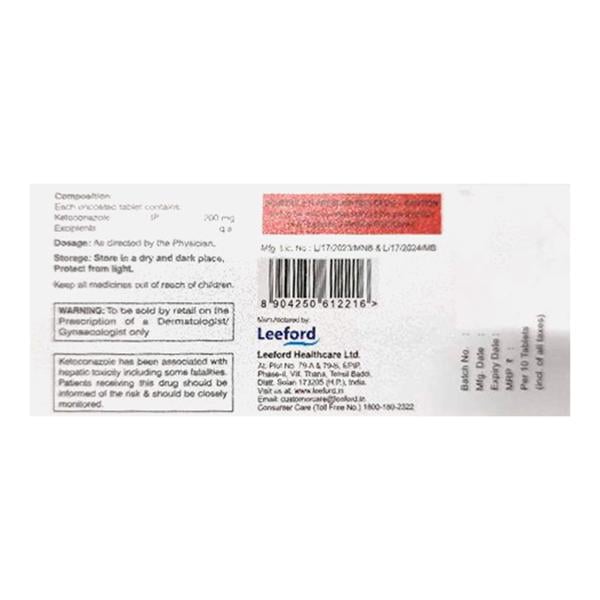 KETOSCALP Tablet 10's