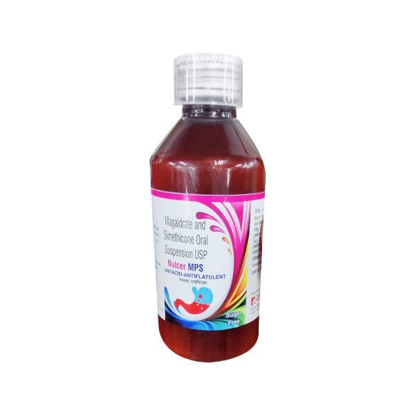 NULCER MPS SUGAR FREE Oral Suspension 170ml