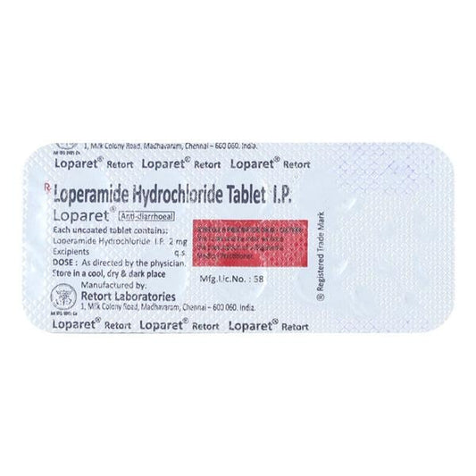 Loparet Tablet 10'S