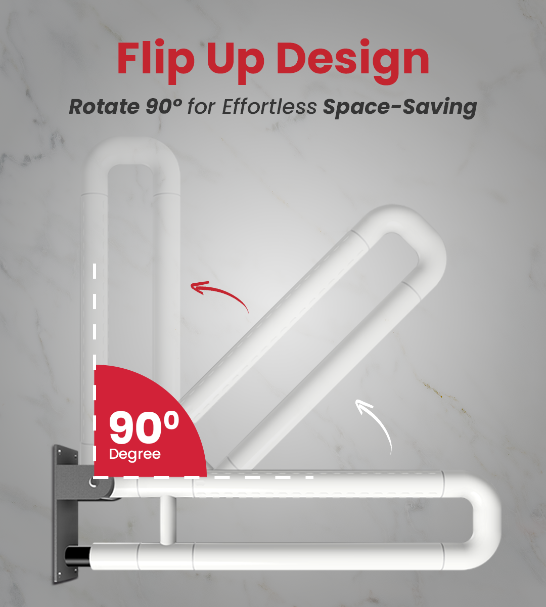 AGEasy Fold UP Support Grab Bar