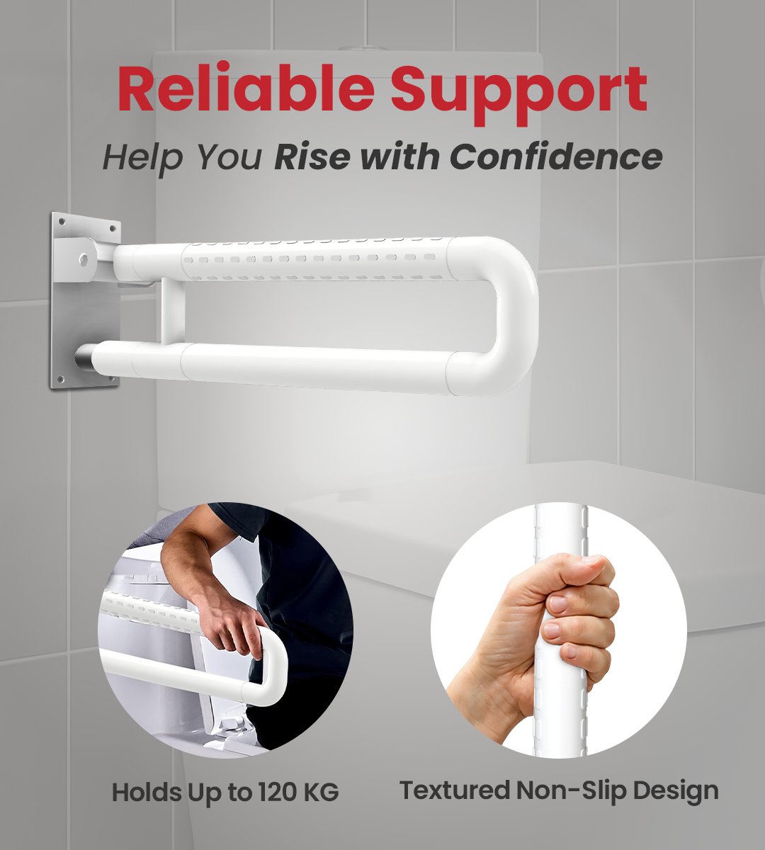 AGEasy Fold UP Support Grab Bar