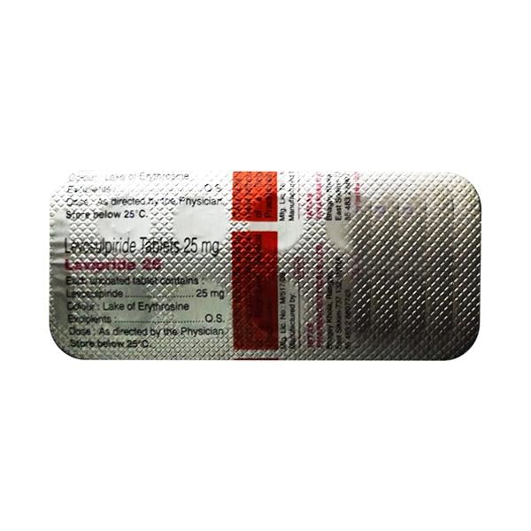 Levipride 25mg Tablet 10'S