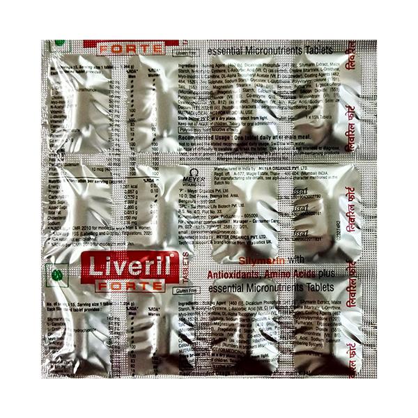 LIVERIL FORTE GLUTEN FREE Tablet 15's