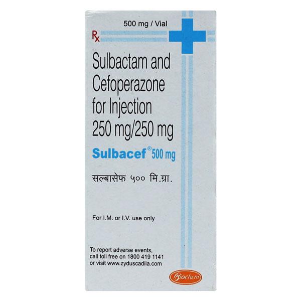 SULBACEF 500mg Injection 1's