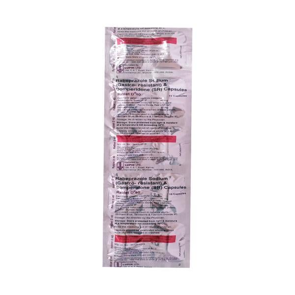 Rablet D 40mg Capsule 10'S