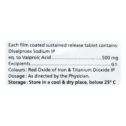 DIVATAG SR 500mg Tablet 10's