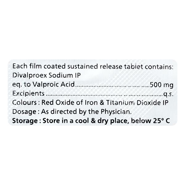 DIVATAG SR 500mg Tablet 10's