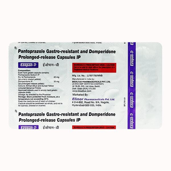 EZOPAN D Capsule 10's