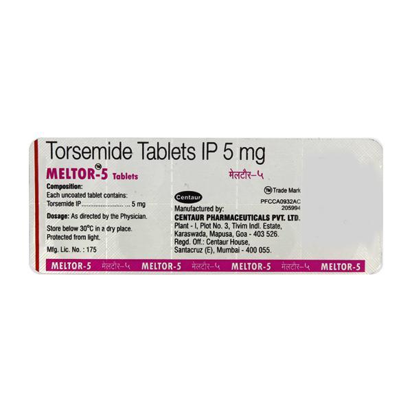 Meltor 5mg Tablet 10'S