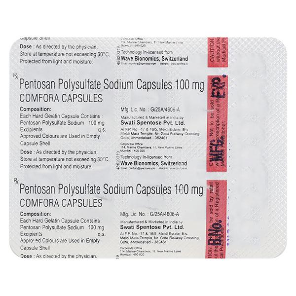 COMFORA 100mg Capsule 10's