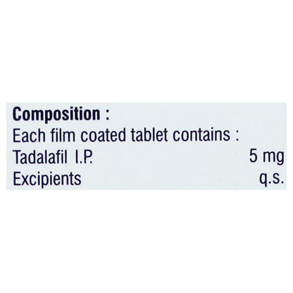TADAFLOW 5 Tablet 4's