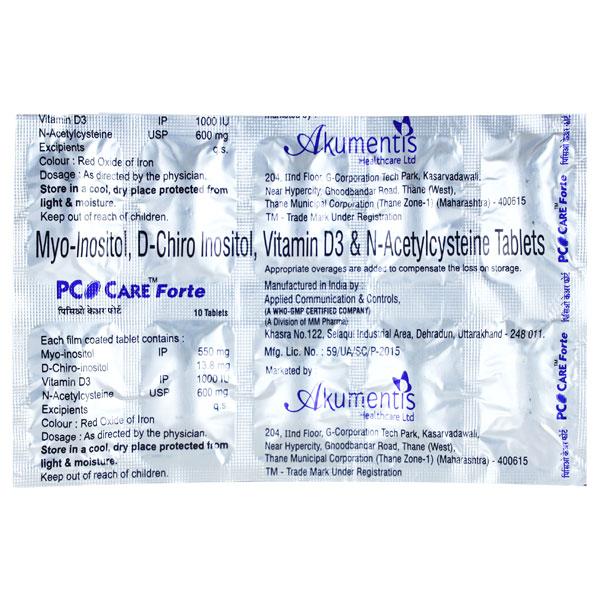 PCO Care Forte Tablet 10'S