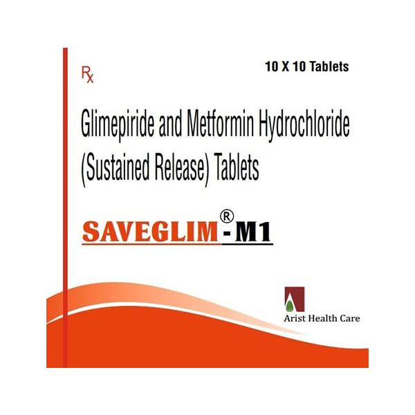 SAVEGLIM M 1mg Tablet 10's