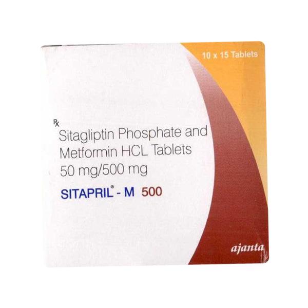 SITAPRIL M 500 Tablet 15's