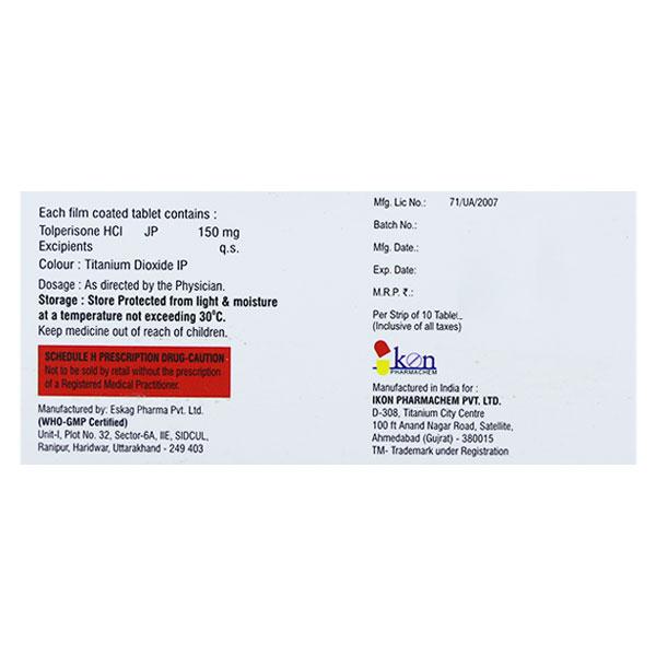 TOLPIRAN 150 Tablet 10's