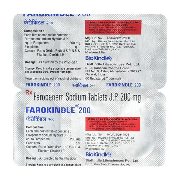 FAROKINDLE 200 Tablet 6's